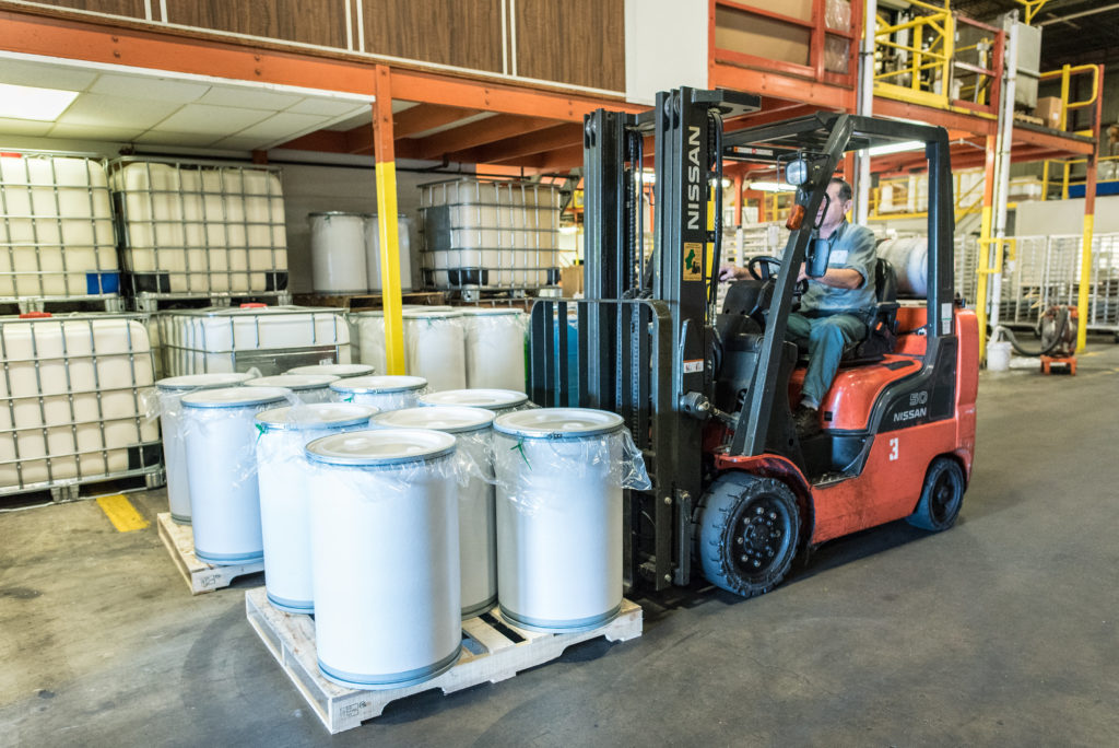 Synthetic adhesive application